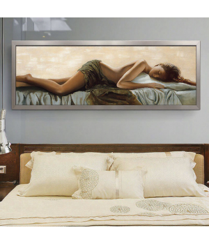 Oil Painting Style 5D Diamond Painting Hanging Bedroom Full Diamond Elegant Wall Art Sexy Figure Wall Art Painting Home Decor