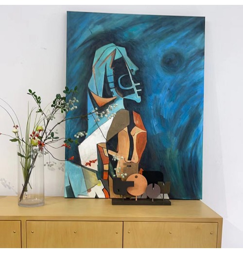 Oil Painting Home Wood Decor Wall Art for Hotel Living room Apartment Modern Art Decoration Ornaments Oil Painting Home Wood Decor Wall Art for Hotel Living room Apartment Modern Art Decoration Ornaments