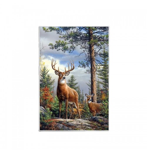Pure hand-painted landscape oil painting Americorridor hanging an sika deer living room decoration painting animal cpaintings Pure hand-painted landscape oil painting Americorridor hanging an sika deer living room decoration painting animal cpaintings