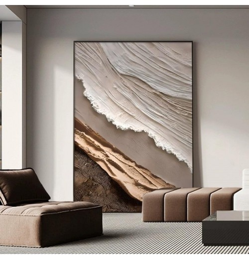 Handpainted Custom Abstract 3D White Texture Oil Painting On Canvas Modern Artwork Wall Painting For Living Room Home Decor Handpainted Custom Abstract 3D White Texture Oil Painting On Canvas Modern Artwork Wall Painting For Living Room Home Decor