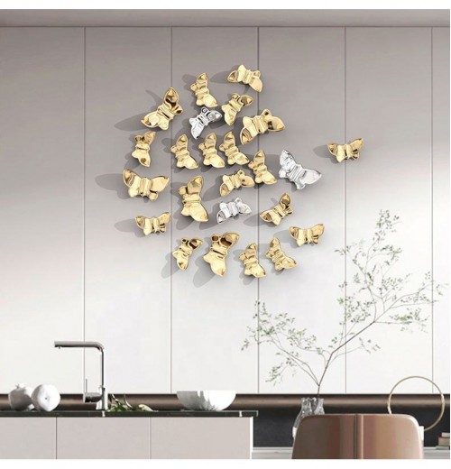 New Three-dimensional Butterfly Mural Lights For home Hotel Villa Room decoration China home decor Wholesale New Three-dimensional Butterfly Mural Lights For home Hotel Villa Room decoration China home decor Wholesale